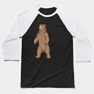 Grizzly Bear Bears Nature Baseball T-Shirt